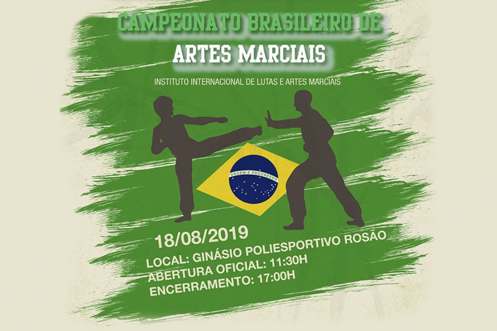 Campeonato de Artes Marciais é disputado no Rosão no dia 18 de agosto