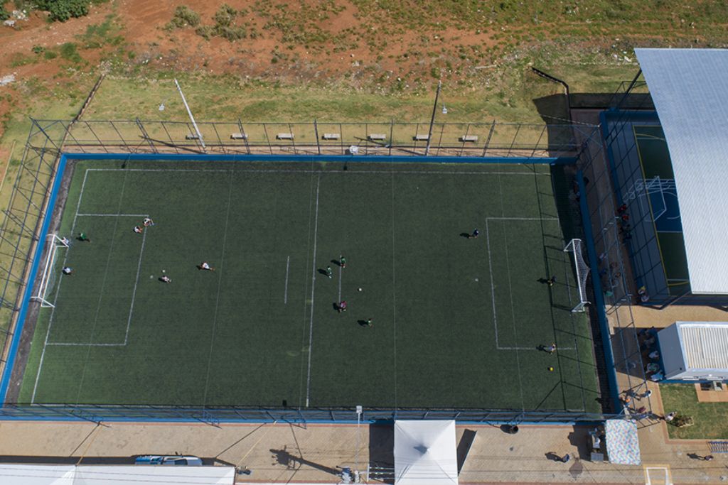 Complexo esportivo do bairro Cidade Jardim foi reconstruído e inaugurado