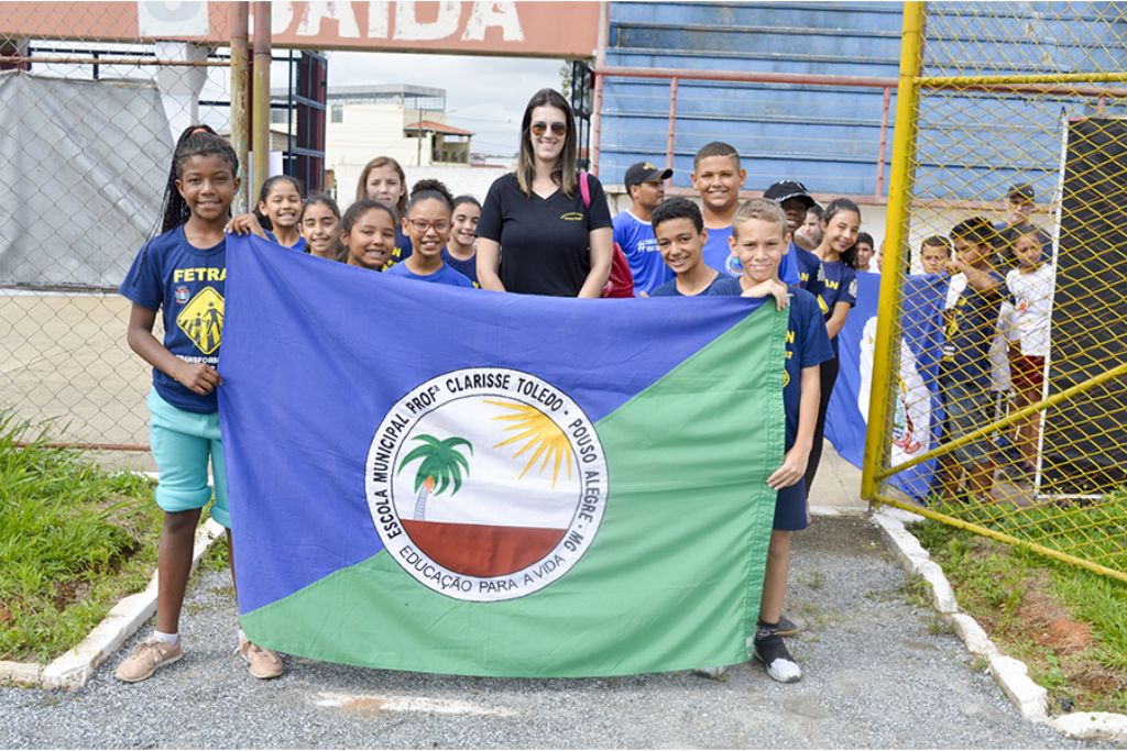  180 alunos do período integral participam da final do Projeto Atletismo na Escola