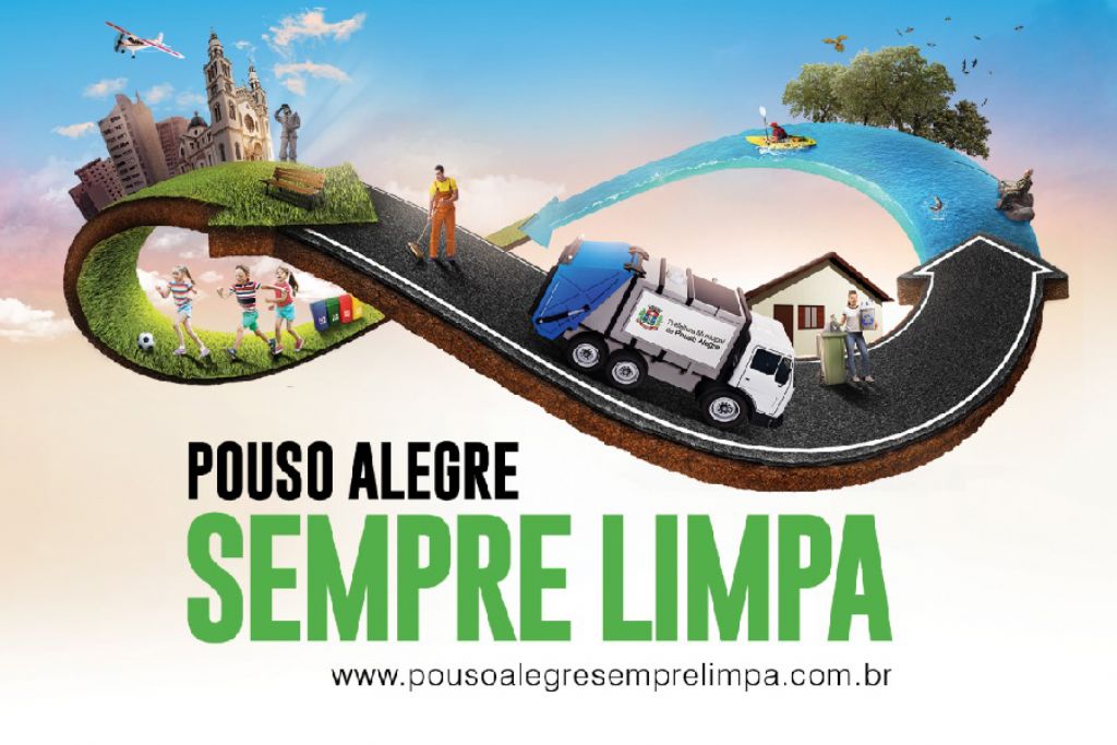 Pouso Alegre Sempre Limpa é o tema de nova campanha