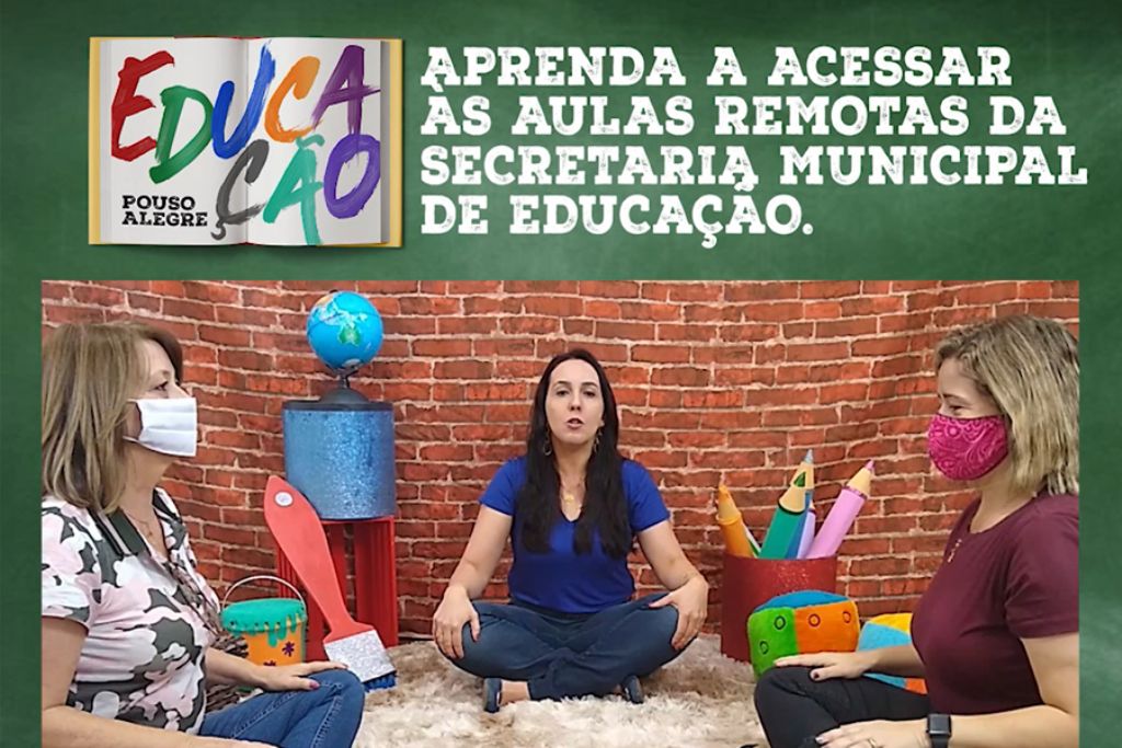 Alunos da rede municipal retomam ano letivo remotamente