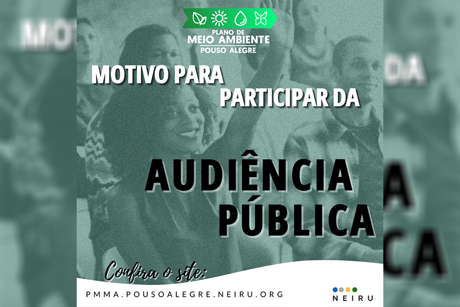 Audiência Pública do Plano Municipal de Meio Ambiente