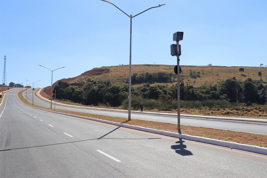 Radar na Avenida Noroeste passa a funcionar em caráter educativo