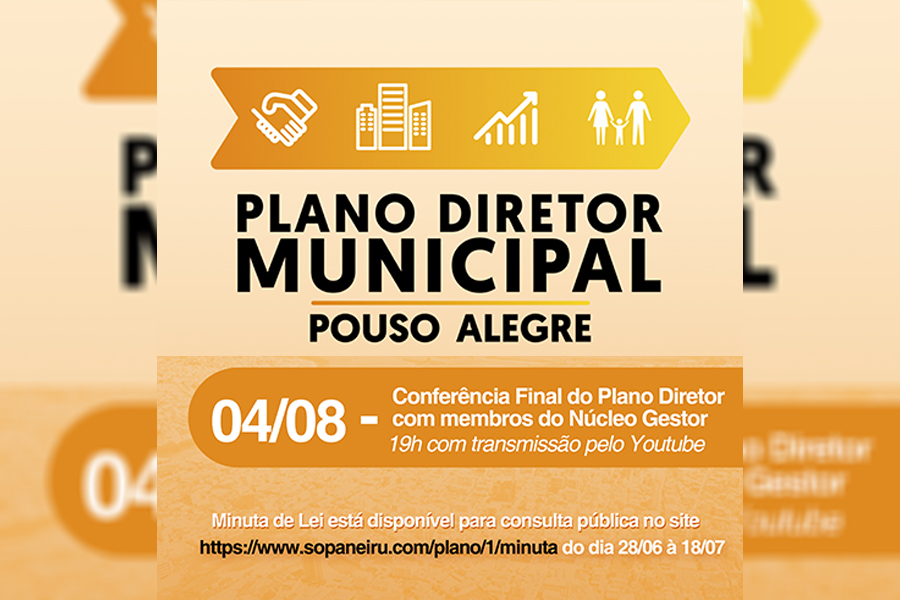 Conferência Final do Plano Diretor acontece hoje na Câmara Municipal