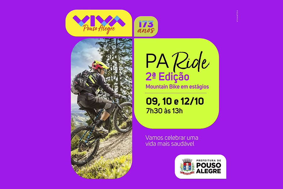 2ª edição do PA Ride será realizado em Pouso Alegre