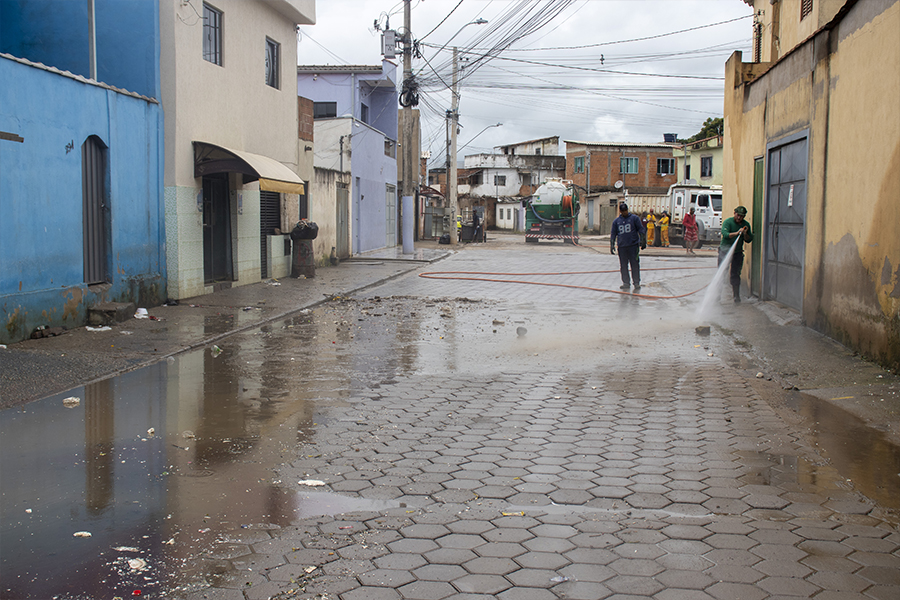 Rios de Pouso alegre continuam baixando os níveis