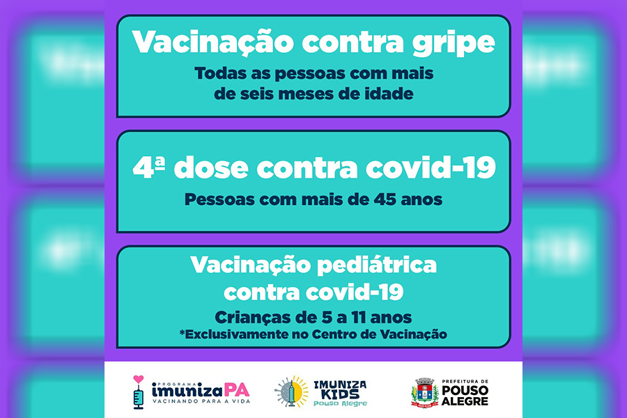 Vacina contra gripe é liberada para todos os moradores de Pouso Alegre