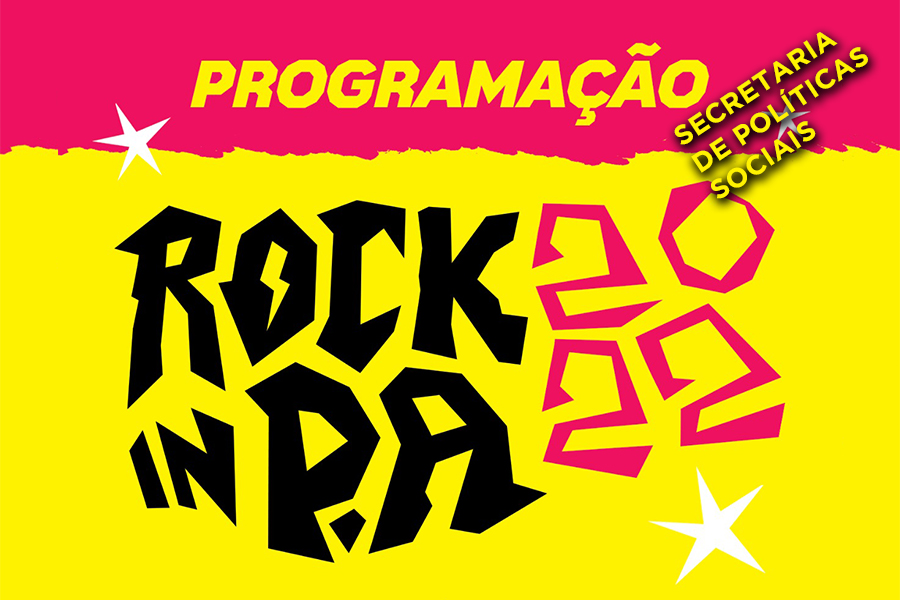 Rock in P.A terá pré-inscrição para cursos gratuitos e arrecadação de alimentos