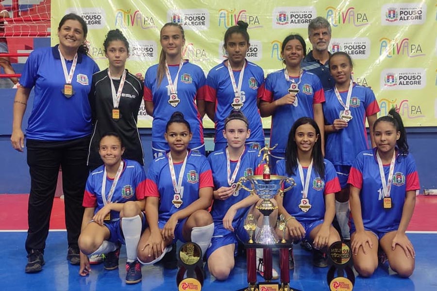 Equipe da Prefeitura é campeã da Copa Alterosa de Futsal Feminino