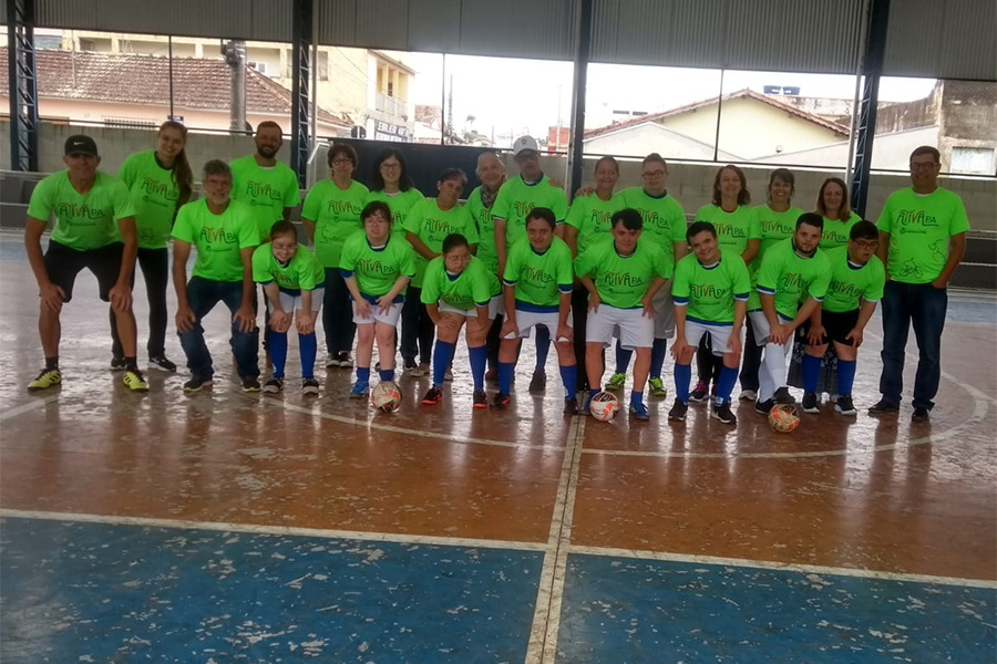 Inclusão: Futsal Down é oferecido gratuitamente pela Prefeitura