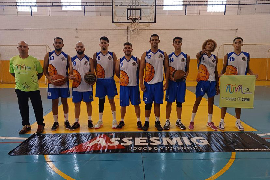 Equipe de Basquete Masculino de Pouso Alegre segue para a 2ª etapa do JOJU 2023