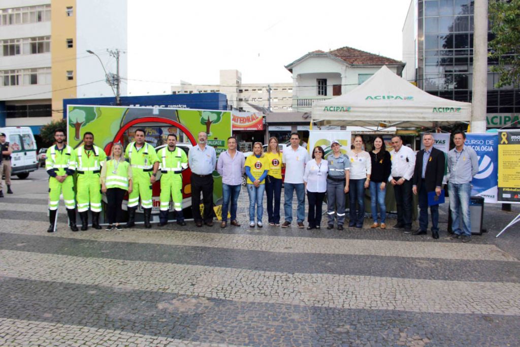 Ação de conscientização encerra a programação do Maio Amarelo em Pouso Alegre