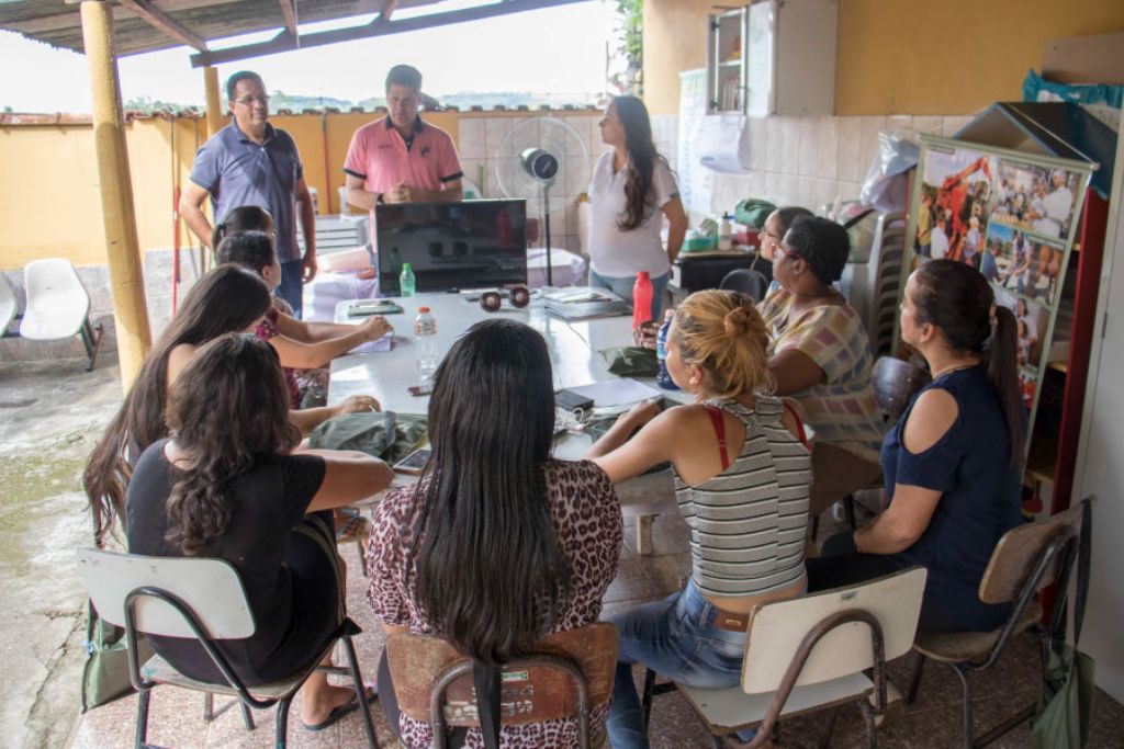 Aconteceu em Pouso Alegre o curso de Cuidado com Idosos 