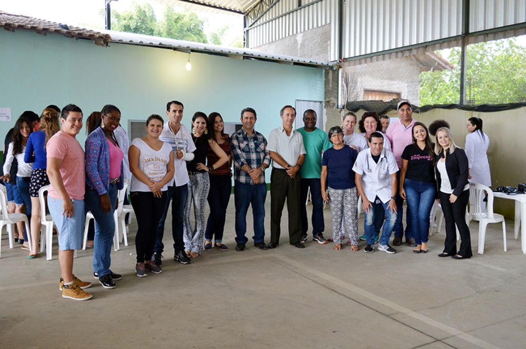 Bairro rural dos Afonsos recebeu  etapa do projeto "Ação em Saúde"