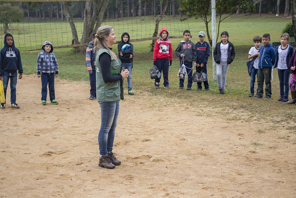 Estudantes participam de palestra sobre Meio Ambiente