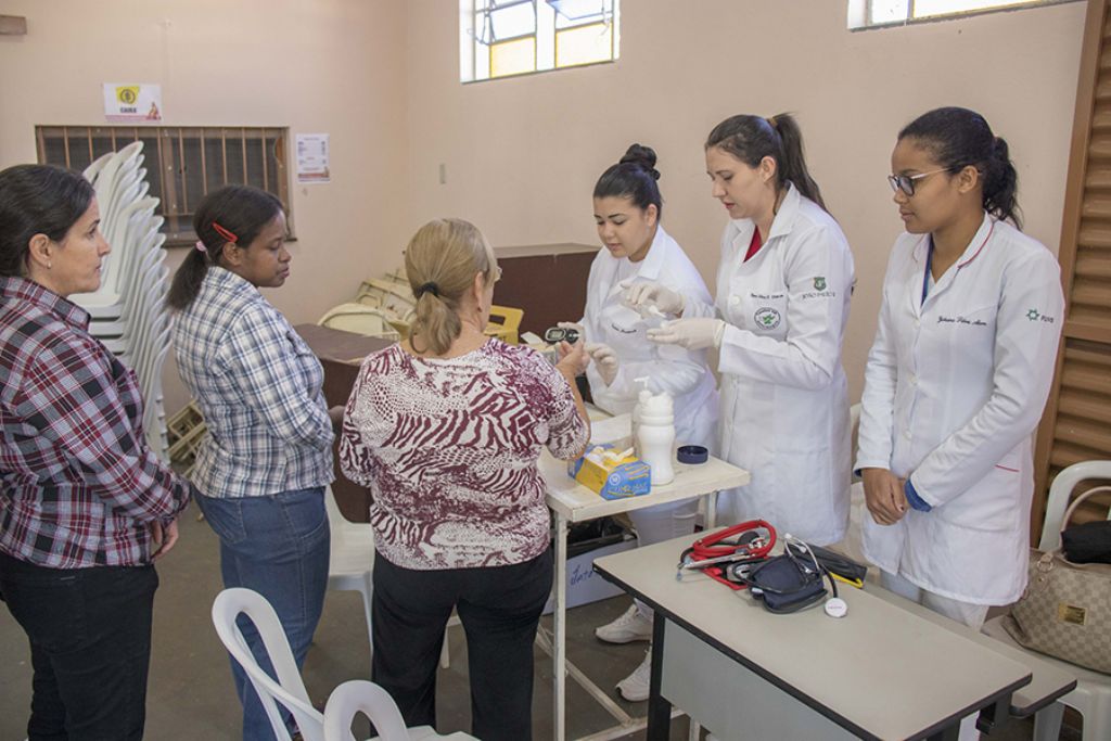 Ação em Saúde no Jatobá atende hipertensos e diabéticos