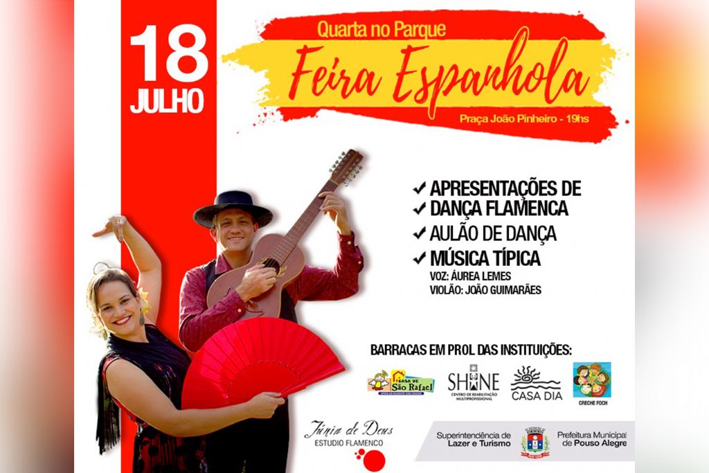 Feira Espanhola é atração do Quarta no Parque 