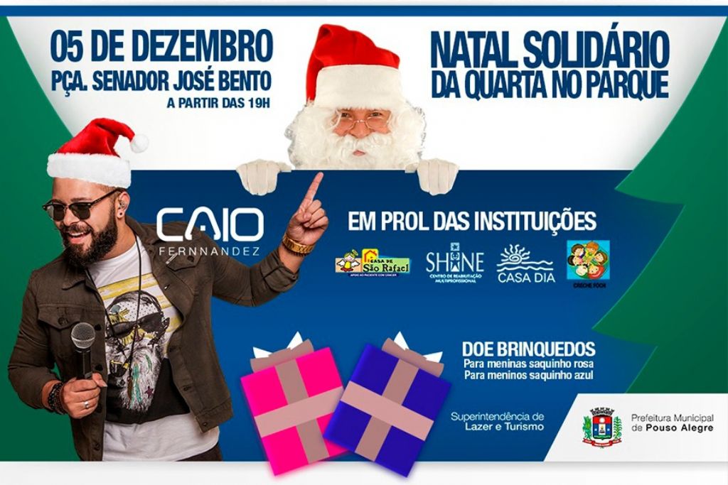 Vem aí Natal Solidário da Quarta no Parque Quarta