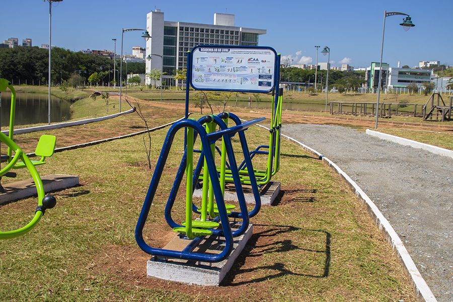  Parque Municipal Francisco Vilela ganha Academia ao Ar Livre