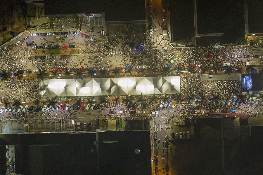 Milhares de pessoas na Festa da Virada promovida pela Prefeitura