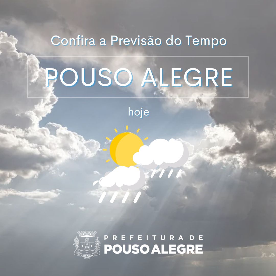 Imagem Noticia: Previsão do Tempo para Pouso Alegre – 25/02 a 01/03/2026